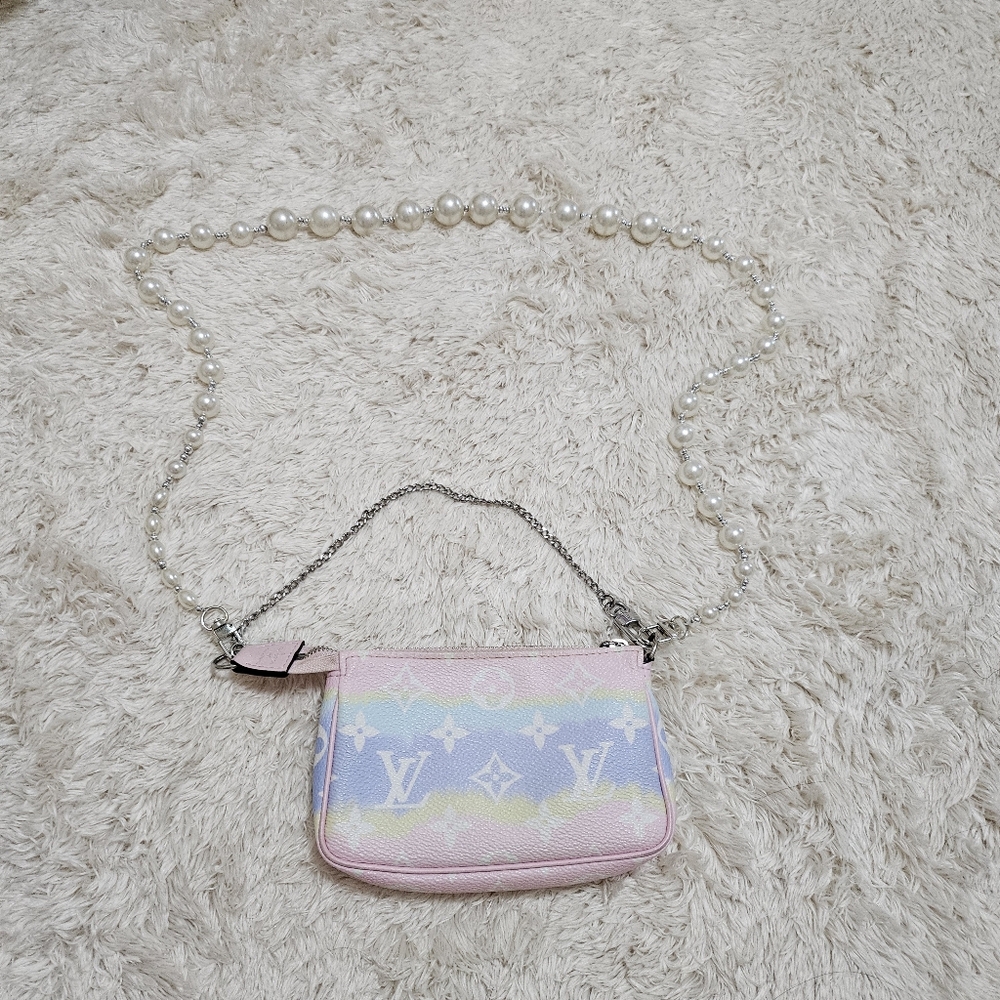 Louis Vuitton Pink and Blue Women's Bag